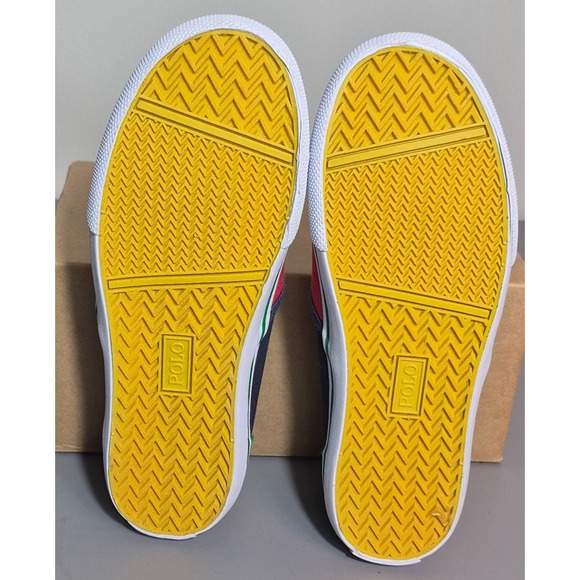 Polo Ralph Lauren Boys Landyn Slip-On Canvas Casual Shoes Size 3 NEW NO BOX - Picture 6 of 7